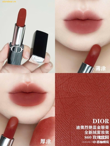 Son DIOR Rouge Dior 860 Bagatelle - Veil Finish