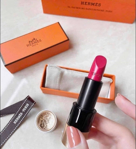 Son Hermes Màu 59 Rose Dakar Satin - Hồng Dâu Fullbox