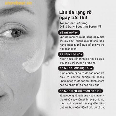 Tinh chất dưỡng da săn chắc Revision Skincare D-E-J Daily Boosting Serum 30ml