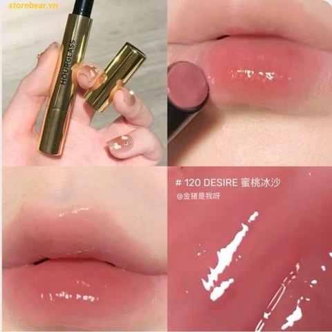 Son Dưỡng Hourglass Phantom Volumising Glossy Balm 120 Desire Màu Tím Nude