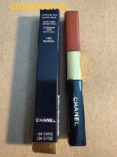 Son Kem Chanel Le Rouge Duo Ultra Tenue Ultrawear Liquid 196 Red Brown Màu Đỏ Nâu Đất