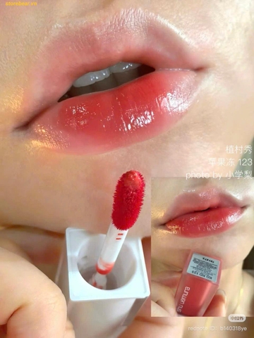 Son Kem Shu Uemura Kinu Care Glow Up Lip Color Màu KG RD 123