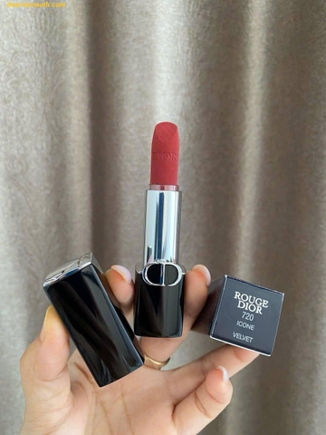 Son Dior Velvet 720 Icóne - Màu hồng nâu