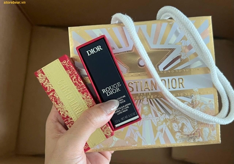 Son Dior Rouge Dior Limited Edition Lunar New Year Màu 999 đỏ ruby
