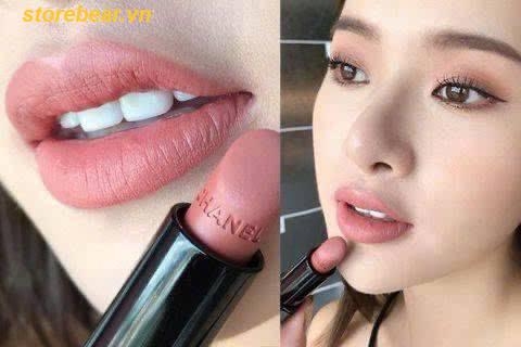Son Chanel Rouge Allure Velvet Extreme 102 Modern Màu Hồng Cam