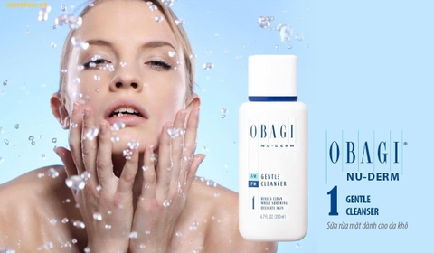 Sữa rửa mặt dịu nhẹ Obagi Nu-Derm Gentle Cleanser 1L