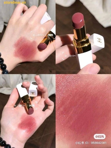 Son Dưỡng Chanel Rouge Coco Baume 930 Sweet Treat Màu Hồng Đất Fullbox