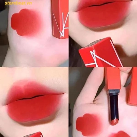 Son Nars Powermatte Lipstick 130 Feel My Firee Màu Cam San Hô