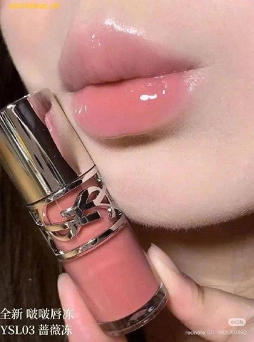 Son dưỡng YSL Loveshine Plumping Lip Oil Gloss 6ml Màu 03 Mellow Mallow Hồng Nude