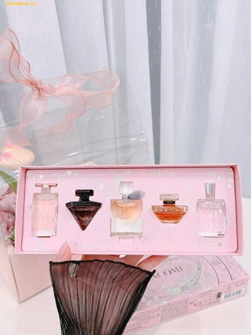 Set Nước Hoa LANCOME Mini Eau De Parfum 5PCs