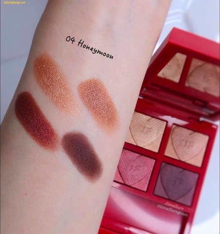 Phấn Mắt Tom Ford Love Collection Eye Color Quad Eyeshadow Palette - 04 HONEMOON