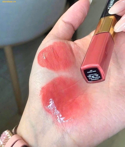 Son Kem CHANEL Le Rouge Duo Ultra Tenue Ultrawear Liquid Lip Colour – Màu 192 Coral Pink