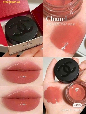 Son Dưỡng N°1 DE CHANEL LIP AND CHEEK BALM TONE 02 HEALTHY PINK - fullbox