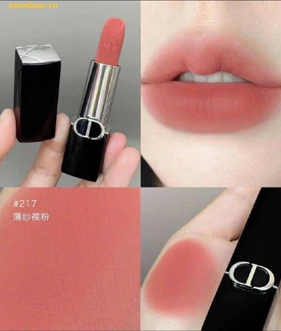 𝐒𝐎𝐍 𝐑𝐎𝐔𝐆𝐄 𝐃𝐈𝐎𝐑 Velvet 217 Hồng cam đất