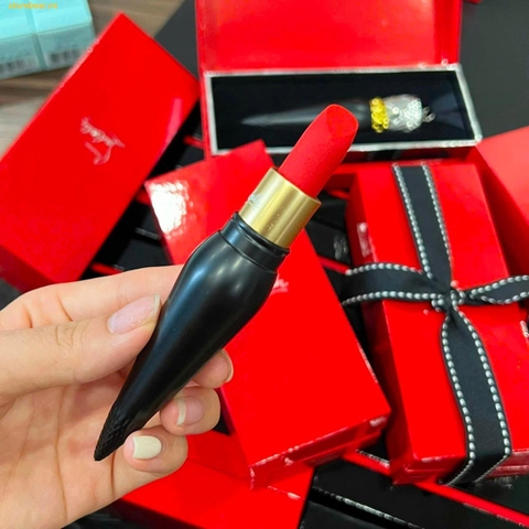 Son Christian Louboutin 006M Tone Cam Tươi Pha Đỏ - Fullbox