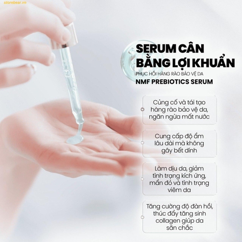Serum Cân Bằng Lợi Khuẩn Và Phục Hồi Hàng Rào Bảo Vệ Da MD CARE NMF Prebiotics Serum 30ml