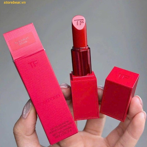 Son Lì Tom Ford TF Lip Color Matte Limited Edition 16 Scarlet Rouge Màu Đỏ Thuần - Fullbox