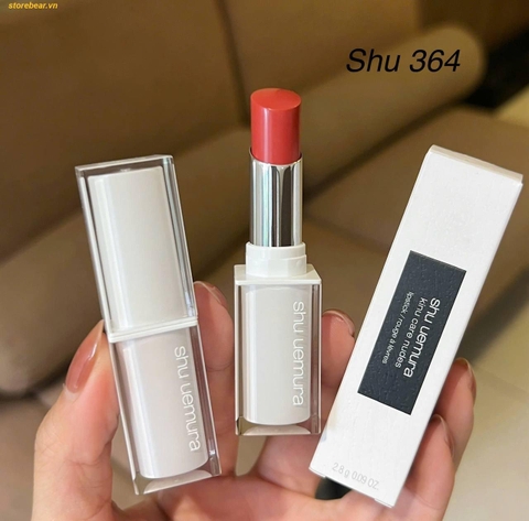 Son Shu Uemura Kinu Care Nudes 364 Đỏ Cam Fullbox