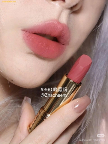 Son Lancome L’Absolu Rouge Intimatte 360 - Màu Hồng Gỗ Bản Limited - Fullbox