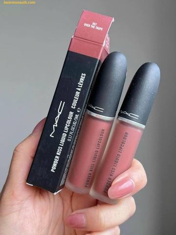 Son kèm MAC Over the Taupe 997 Màu Nâu Tây