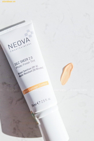 Kem Nền Chống Nắng Neova DNA Damage Control Active Silc Sheer 2.0 SPF 40 - Fullbox 74ml