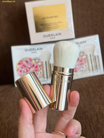 Phấn Phủ Ngọc Trai Guerlain Meteorites Duo 02 Cool Rose Kèm Cọ