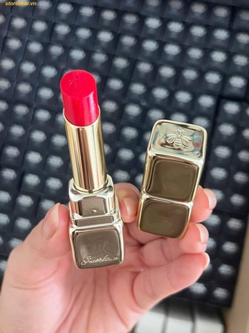 Son Dưỡng Môi Guerlain Kisskiss Bee Glow 775 Poppy Glow