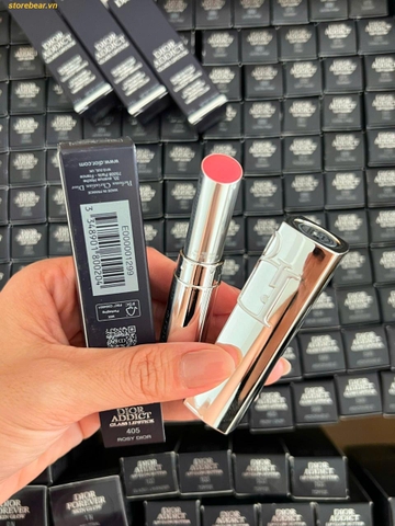 Son Dưỡng Dior Addict Glass Ultra-Shine and Hydrating Lip Gloss Stick 405 Rosy Dior