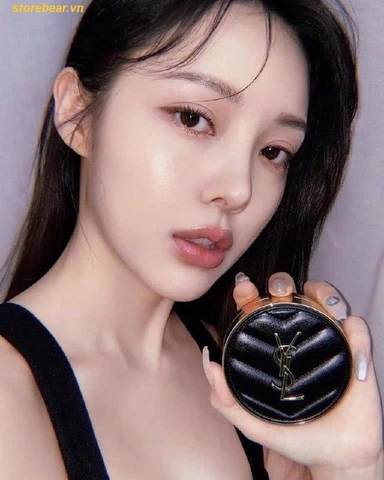 Phấn Nước Cushion YSL Le Cushion Encre De Peau Luminous Matte Cushion Foundation 14g Fullbox (Nắp Nam Châm) - Tone 10