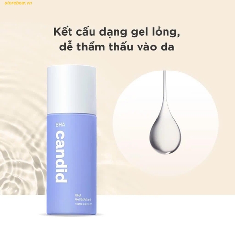 Gel Tẩy Da Chết Candid BHA 100ml