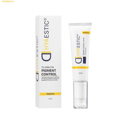 Kem hỗ trợ sáng da ngừa thâm nám Hyaestic Pigment Control Lotion 7% Arbutin (30ml) - Fullbox 30ml
