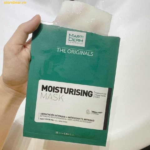 Mặt nạ dưỡng ẩm da - MartiDerm The Originals Moisturising Mask (lẻ 1 miếng)