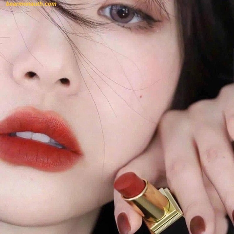 Son Tom Ford 91 - Lucky Star Màu Đỏ Cam Gạch Fullsize Fullbox