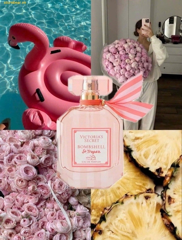 Nước Hoa Nữ Victoria’s Secret Bombshell St. Tropez EDP 100ML