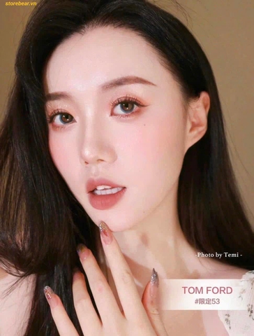 Son Tom Ford Satin Matte Roses Lip Color 53 Rose D'Amalfi - 53 Hồng nude