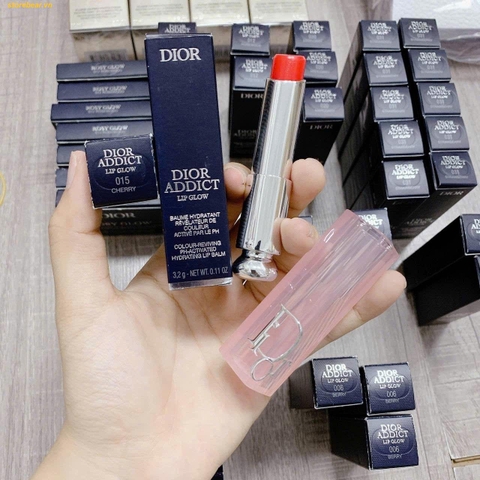 Son Dưỡng Dior Addict Lip Glow Bản 2025 015 - Đỏ Dâu