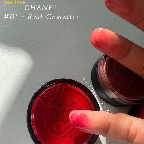 Son Chanel N°1 De Lip And Cheek Balm 01 Red Camellia Màu Đỏ