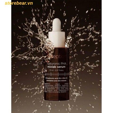 Tinh Chất Dưỡng Ẩm Da, Giảm Nếp Nhăn Và Căng Mọng – Ekseption Hyaluronic PHA Mixlab 75ml - SKU: EKSEPTION-HYALURONIC-PHA-MIXLAB-75ML