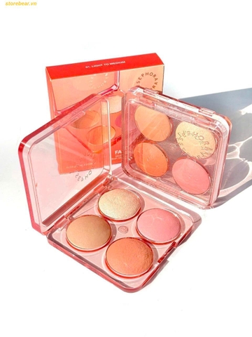Phấn Bắt Sáng Hight Ligth EPHORA COLLECTTION Colorful Face Palette Màu 01 Light to Medium