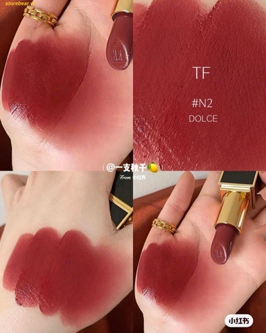 Son Tom Ford Lip Color – N2 Dolce – Fullbox