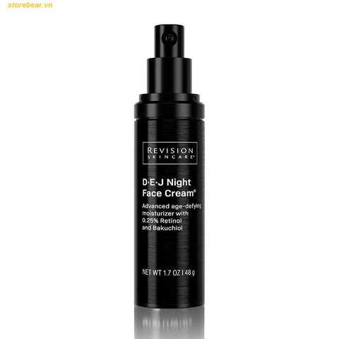 Kem Dưỡng Hỗ Trợ Ngăn Ngừa Lão Hóa Và Trẻ Hóa Da Revision Skincare D·E·J Night Face Cream Re 0.25 48g