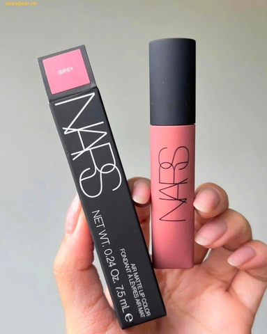 Son Kem Nars Air Matte Lip Color 684 Gipsy Màu Đỏ Hồng Đất