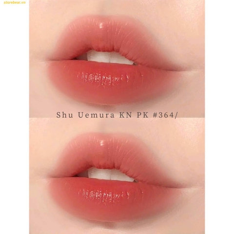 Son Shu Uemura Kinu Care Nudes 364 Đỏ Cam Fullbox