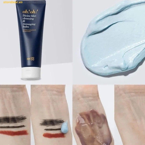 Sáp Tẩy Trang Hỗ Trợ Dưỡng Ẩm Oh! Oh! Divine Blue Cleansing & Massaging Balm 150ml