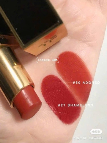 Son Tom Ford 50 - Adored - Đỏ cam cháy