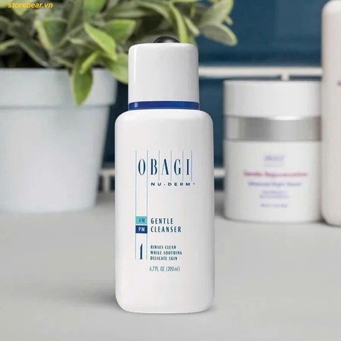 Sữa Rửa Mặt Dịu Nhẹ Obagi Nuderm Gentle Cleanser 200ml