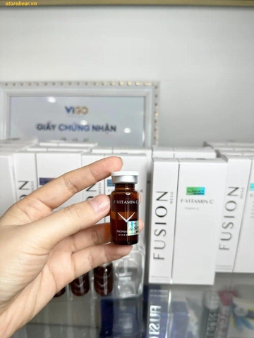 Tinh chất cấy sáng da Fusion Mesotherapy F-Vitamin C (5 lọ x 10ml) - Fullbox