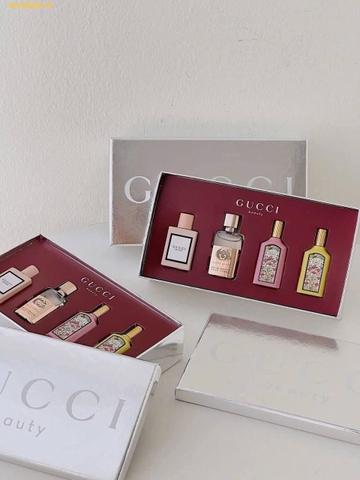 Set nước hoa Gucci 4 chai mini x 5ml