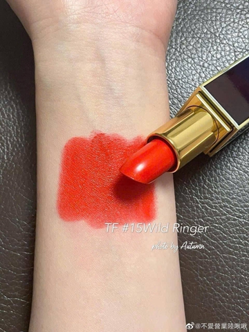 SON Tom Ford 15 Wild Ginger màu Cam Đỏ