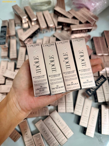 Son Dưỡng Lancôme Lip Idôle Squalane-12 Butterglow màu 53 The Tea Is Hot